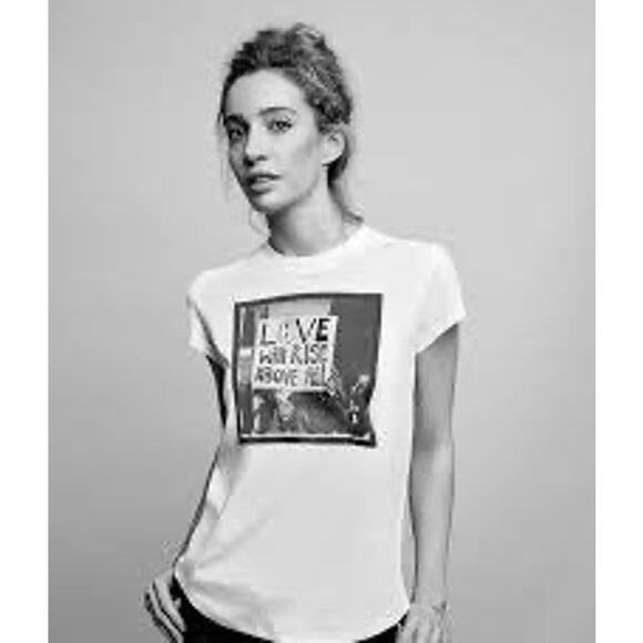 Zadig & Voltaire x Micol Sabbadini Skinny Love Tshirt Size - Picture 1 of 5